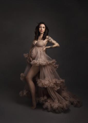 Umstandskleider lang