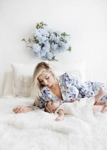 Familien-Fotoshooting zu Hause in Zürich