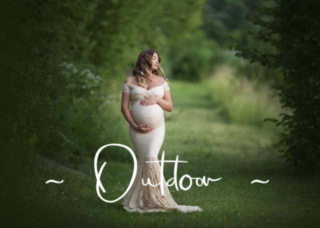 Outdoor Schwangerschaft Fotoshooting in Zürich