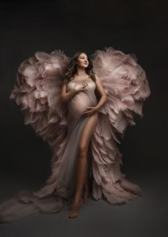 Glamour-Schwangerschafts-Shooting