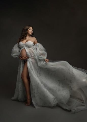 Elegantes Mama-Fotoshooting mit Glamourfaktor