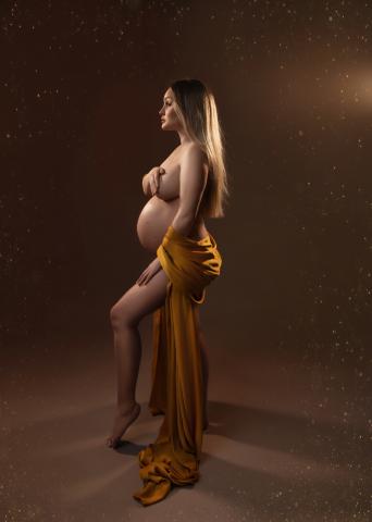 elegante Schwangerschaftsfotografie